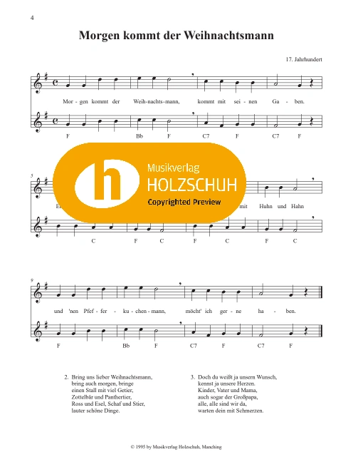 Morgen kommt der Weihnachtsmann